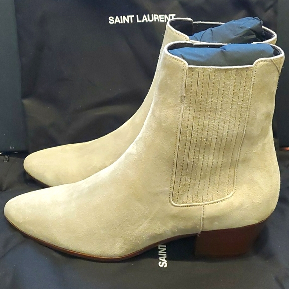 Saint Laurent (YSL) West Chelsea Boots - Picture 1 of 9
